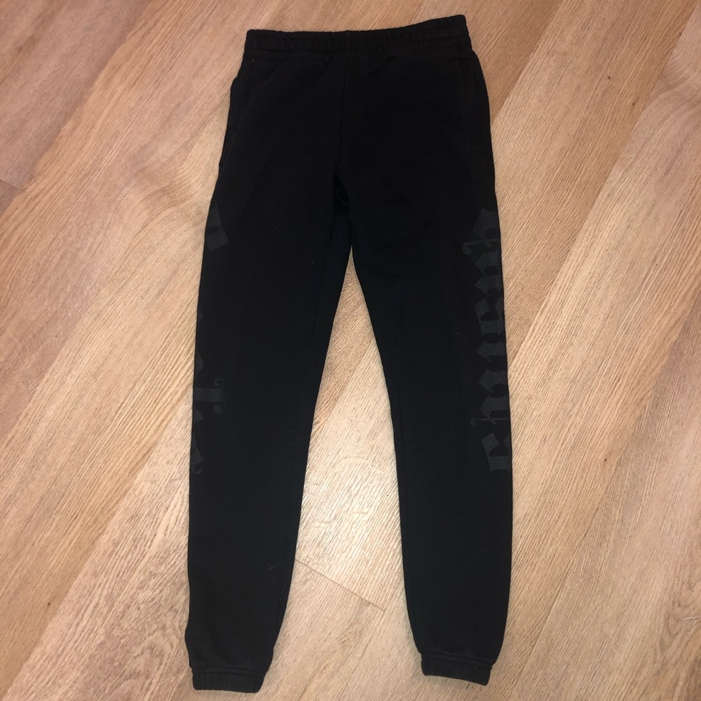 Black Fitted Crooks & Castles Sweatpants XS